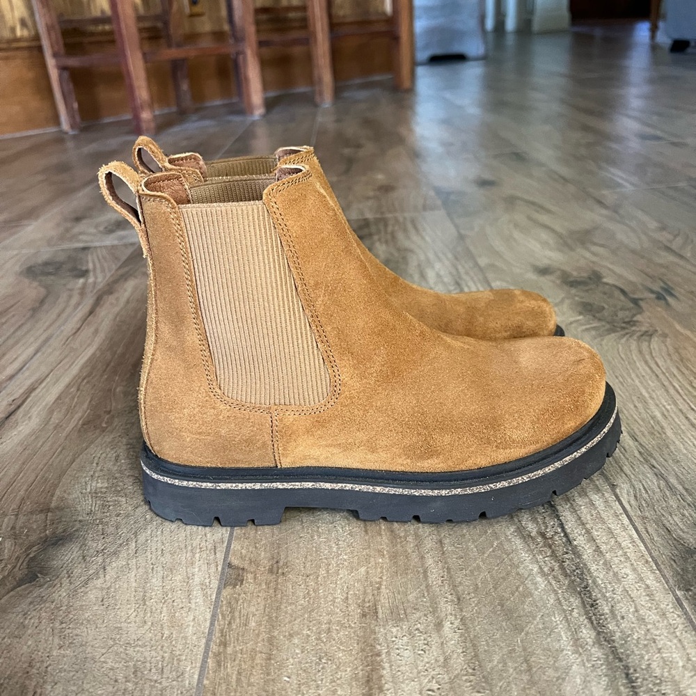 Birkenstock Tan Ankle Boots